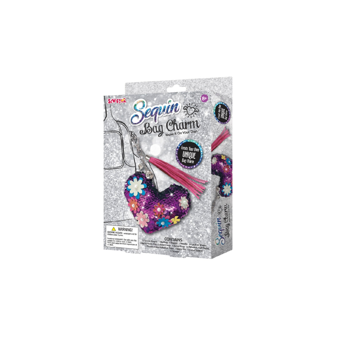 Kit Llavero Lentejuela