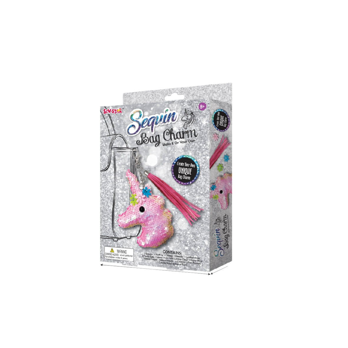 Kit Llavero Lentejuela