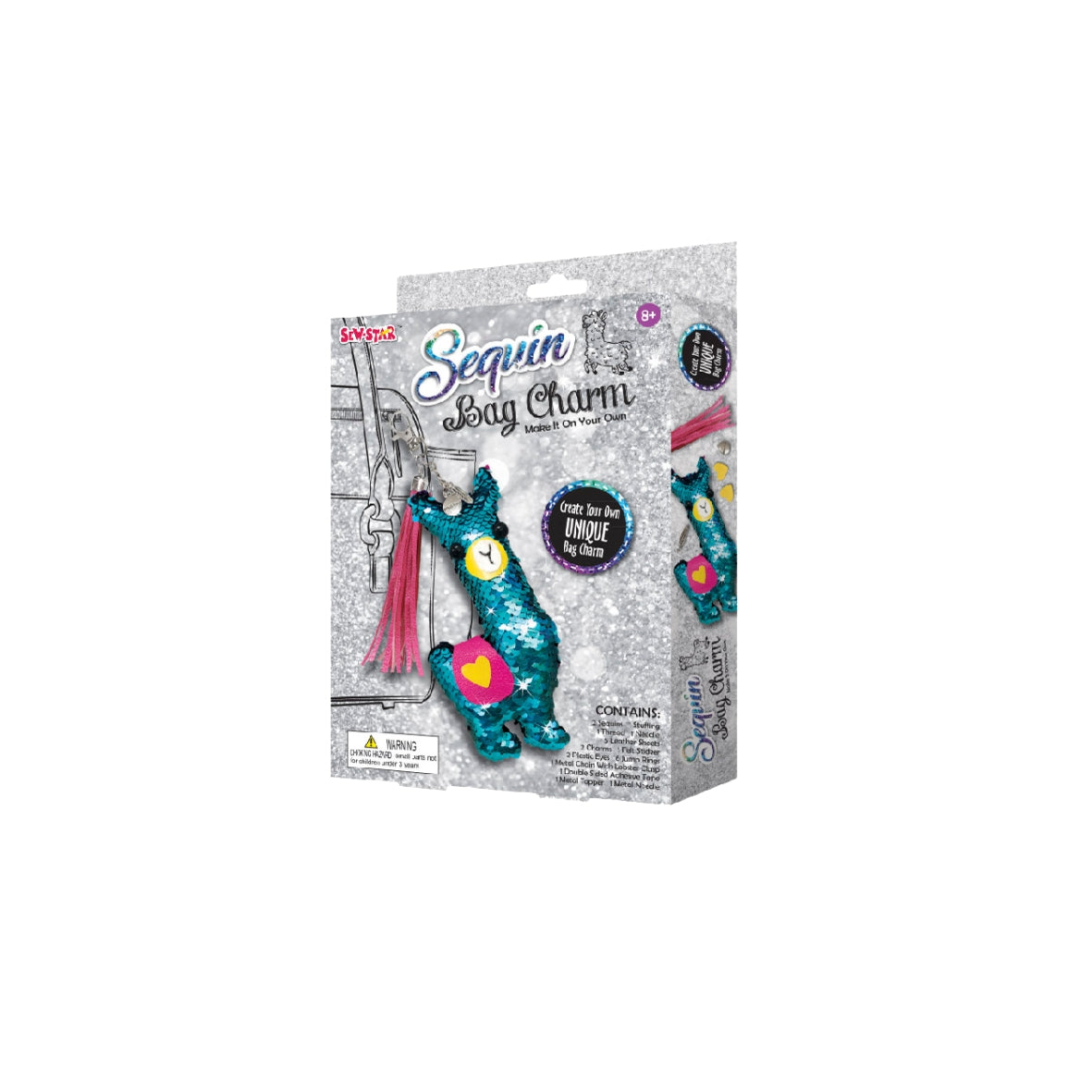 Kit Llavero Lentejuela