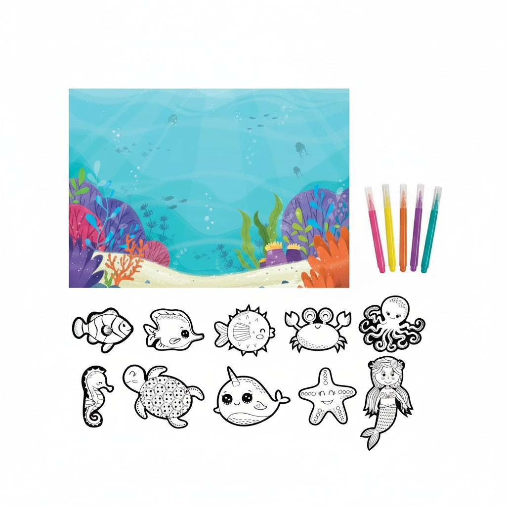 Stickers Coloreable