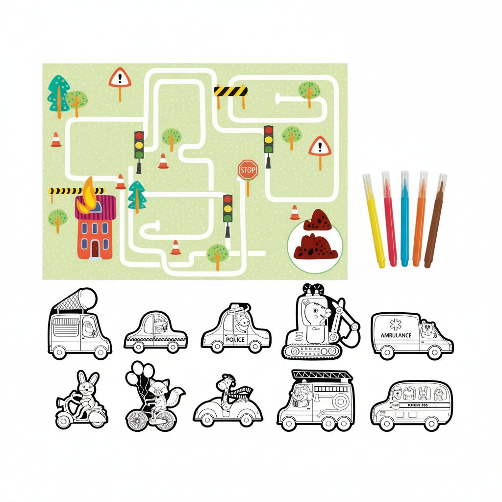 Stickers Coloreable