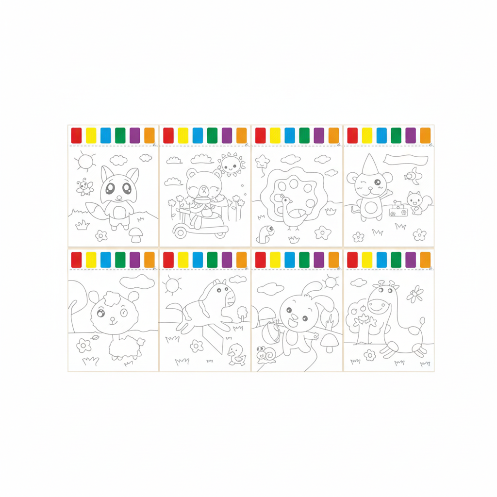 Kit Hojas para acuarela